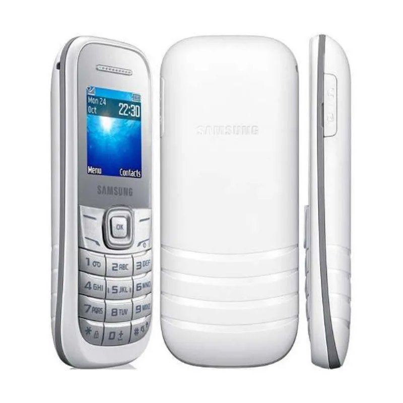 Celular samsung e1207 dual chip radio fm branco