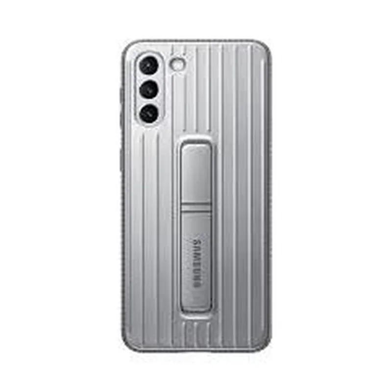 Capa Protetora Protective Standing Prata Galaxy S21+