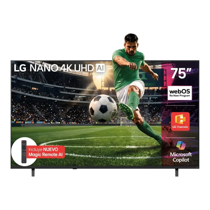 Smart TV 4K Ultra HD 75" LG 75NU855BPSA