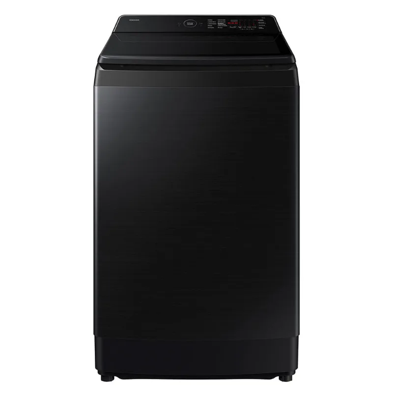 Lavadora Samsung Bespoke Carga Superior Ai Wash 15 Kg WA80F15S5BCO Negra
