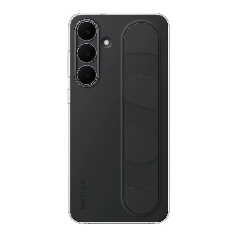 Capa Silicone com Cinta Galaxy S25 FE Preto