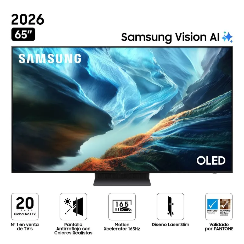 Televisor SAMSUNG OLED 65" UHD 4K Smart TV S90H Vision AI