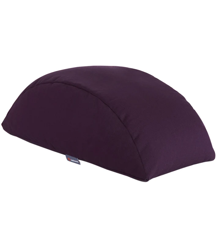 Halfmoon Bridge Yoga Meditation Cushion Aubergine