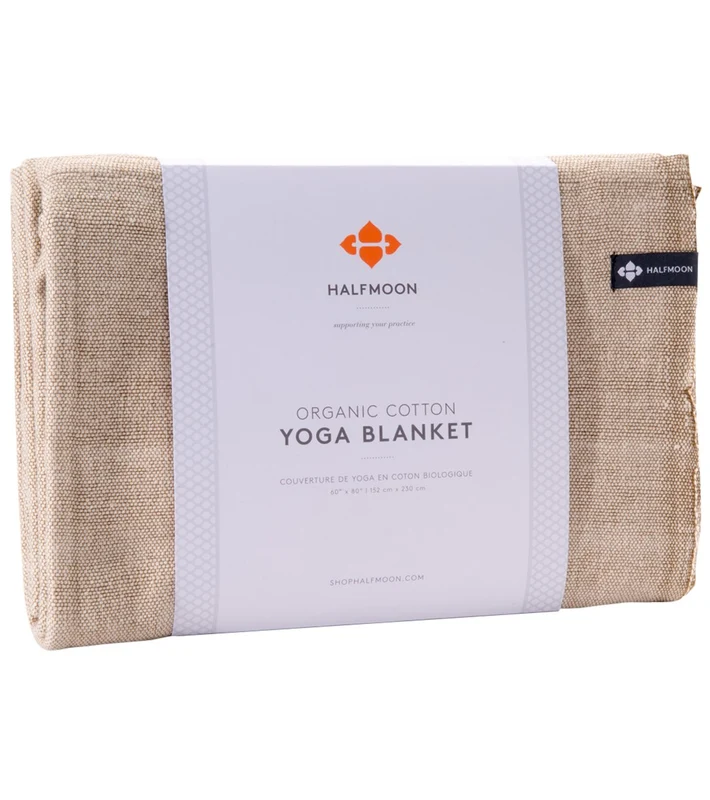 Halfmoon Organic India Cotton Blanket Earth Weave