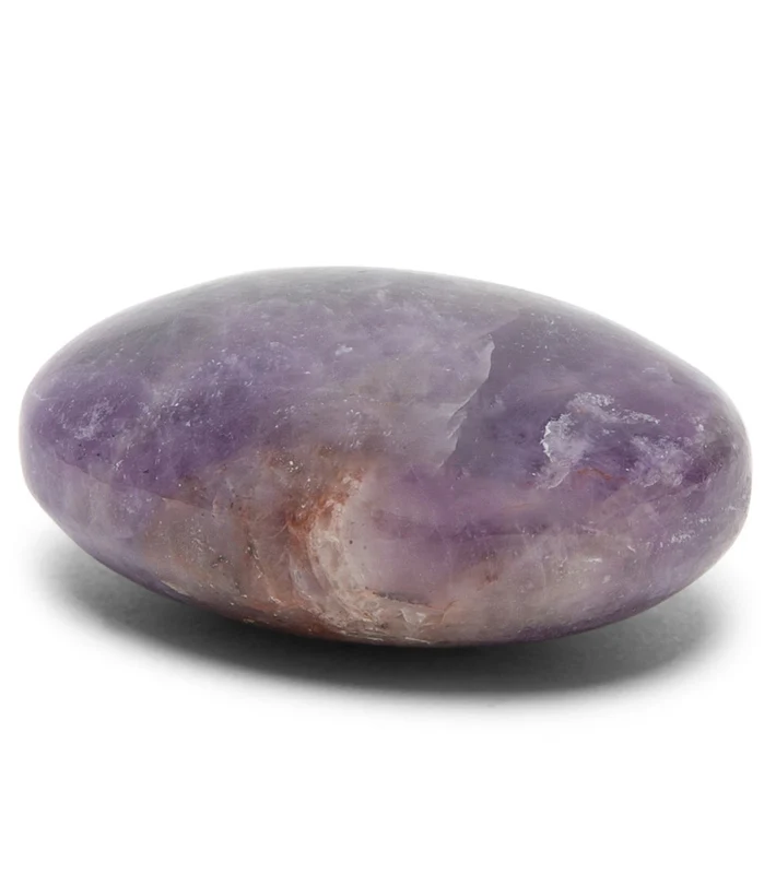 B, Halfmoon Palm Crystal Amethyst