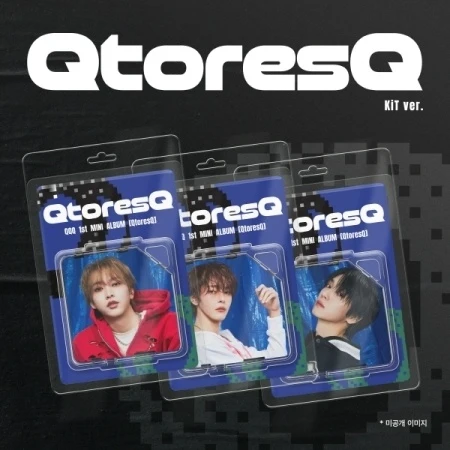 QQQ - [QTORESQ] 1st Mini Album KiT 3 Version SET