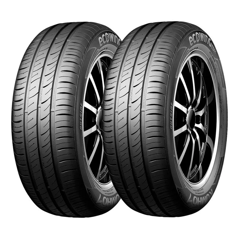 Jogo 2 Pneus Kumho Aro 16 Ecowing Es01 Kh27 205/65r16 95w