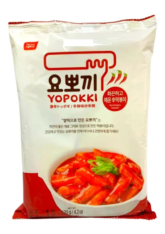 Molho de Arroz com Molho de Pimenta Extra Picante Yopokki 120g Yp Coréia do Sul