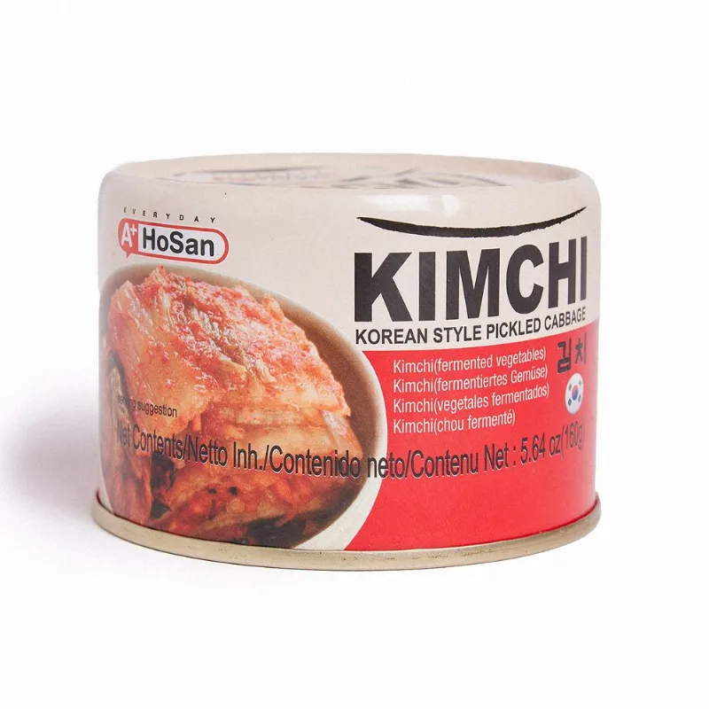 Kimchi en Lata A+Hosan 140 g drenado, 160 g neto