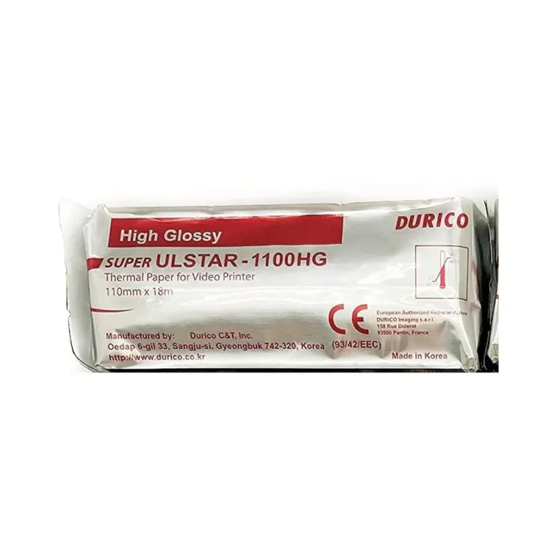Papel Para Ultrassom Ulstar / Durico Para Impressora UPP-110HG