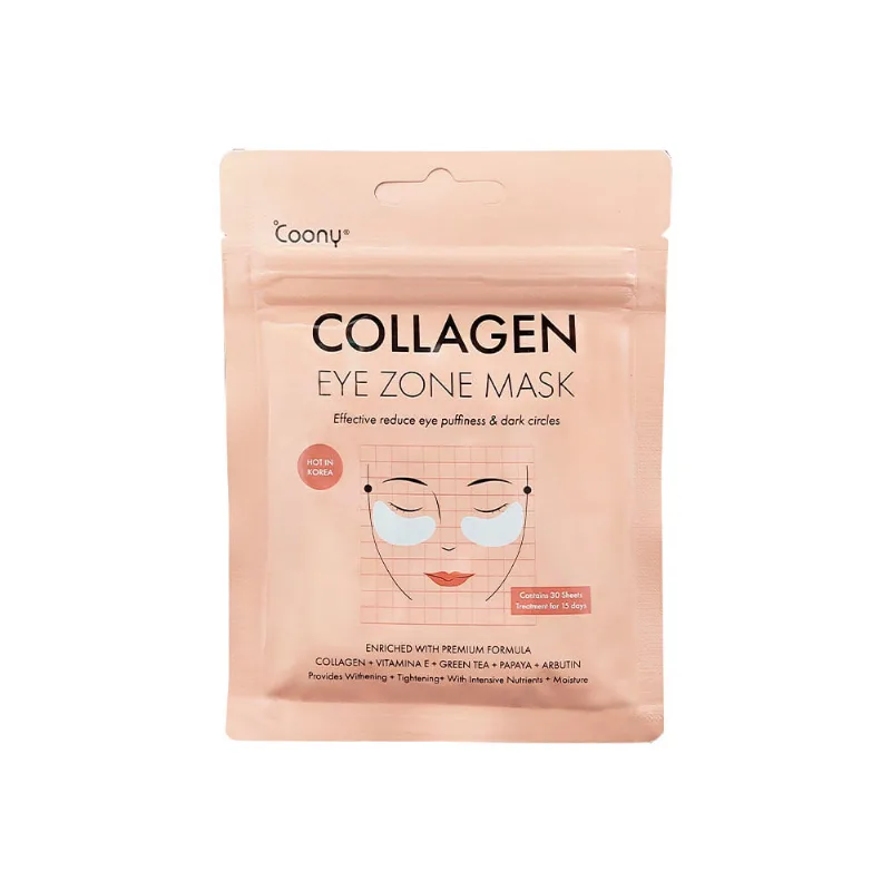 Máscara Ojeras Coony Colágeno x 30 un