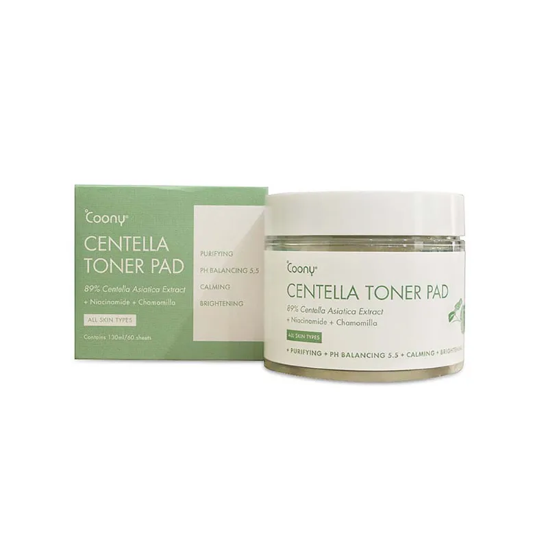 Almohadillas Centella Toner Pad 60 Unid