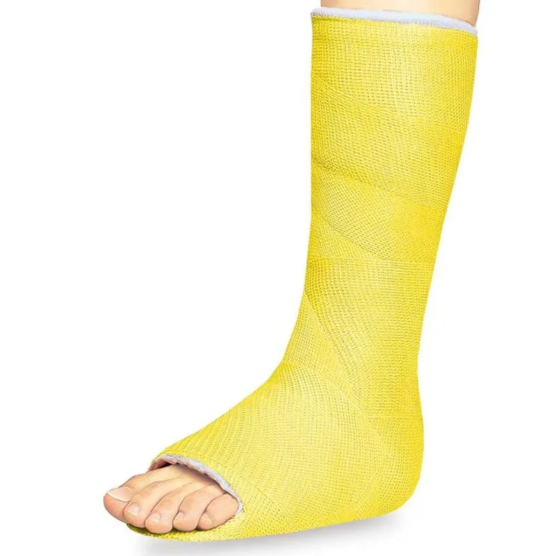 Gesso Sintético Atadura 10cm X 3,6m Amarelo Hygia Cast