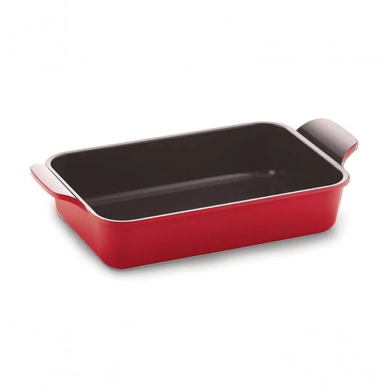 Assadeira Funda Medio Vermelho Neoflam Ek-Cv-Omd