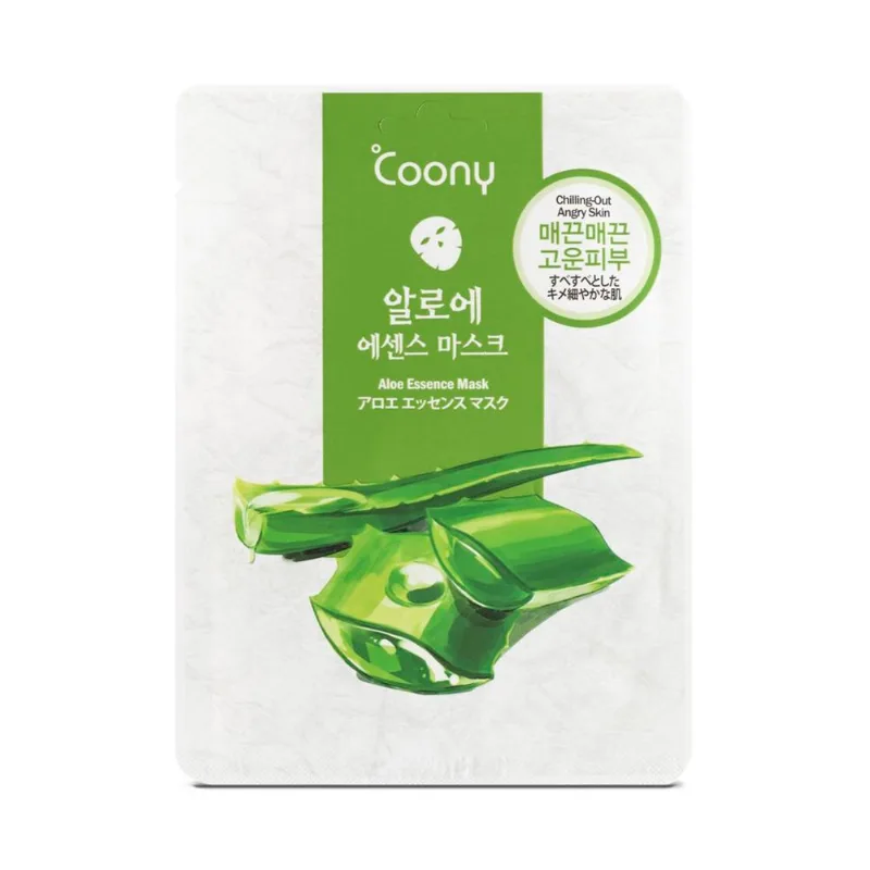Mascarilla facial Coony aloe vera x 1 uni.