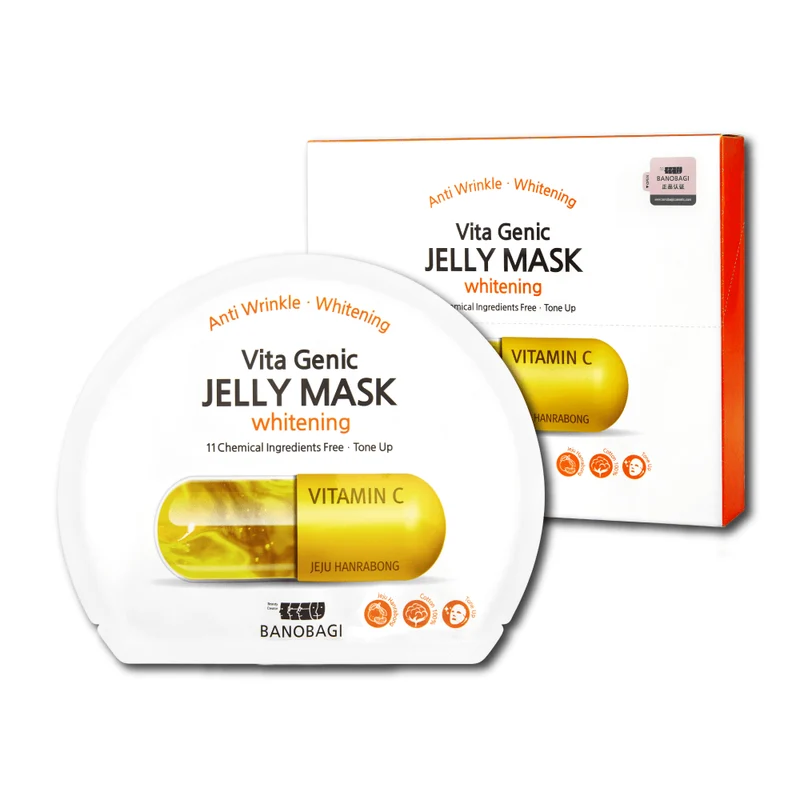 Máscara Jelly Mask Whitening Vitamina C (1 un) SIN SABOR
