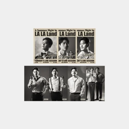 LA POEM - [A Summer Night In LA LA Land] OFFICIAL MD POSTER SET