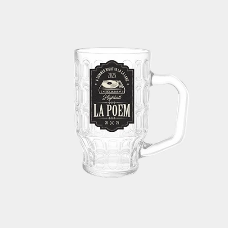 LA POEM - [A Summer Night In LA LA Land] OFFICIAL MD HIGHBALL GLASS