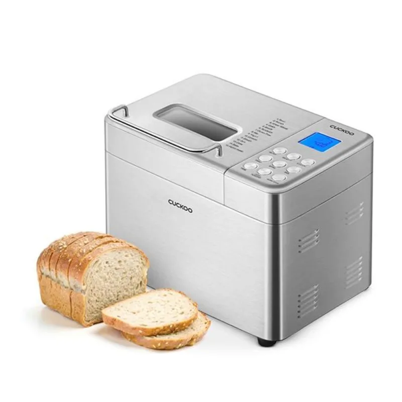CUCKOO Stainless Steel Multifunctional Bread Maker w/ 17 Menu Options