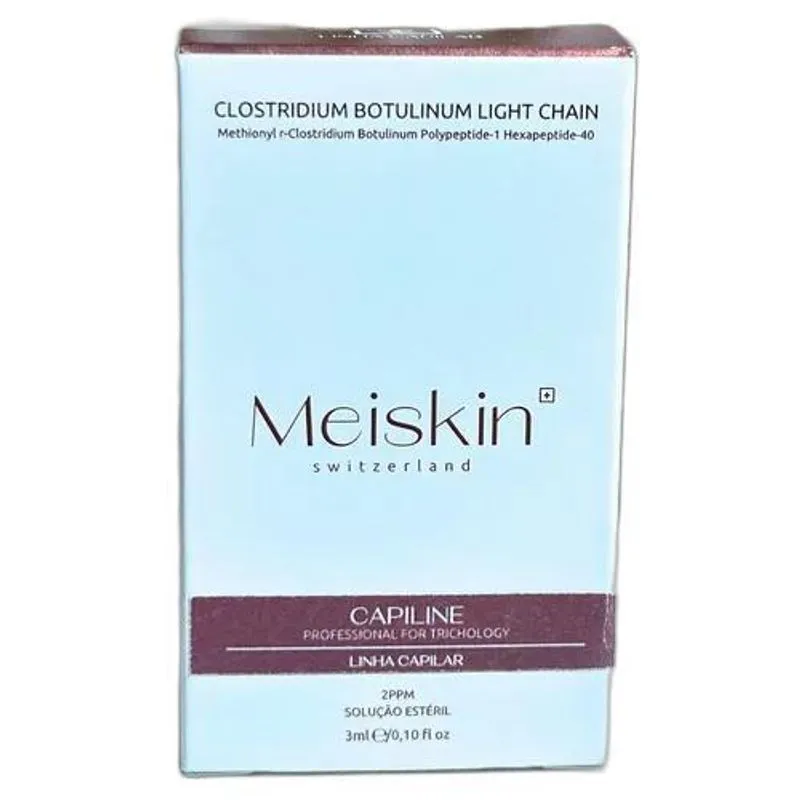 Capiline Meiskin Pro 3 Ml Crescimento Capilar Fios Antiqueda
