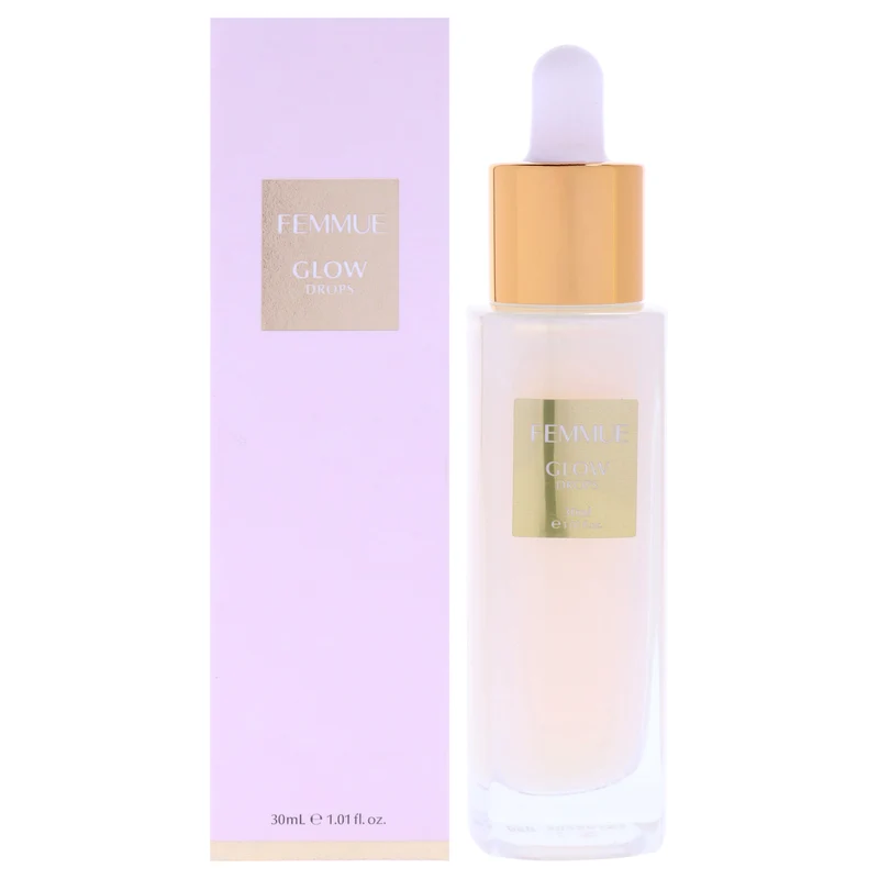 Femmue Glow Drops by Femmue for Unisex - 1.01 oz Serum 1.01 oz