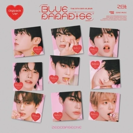 ZEROBASEONE - [BLUE PARADISE] 5th Mini Album DIGIPACK 9 Version SET NONE