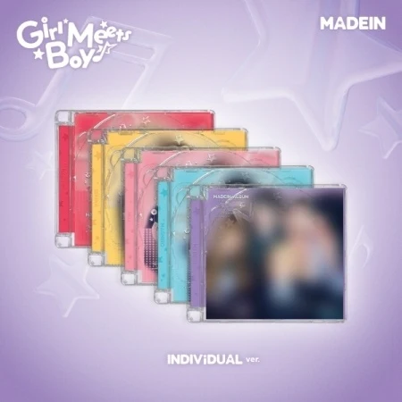 MADEIN - [GIRL MEETS BOY] Album 5 Version SET
