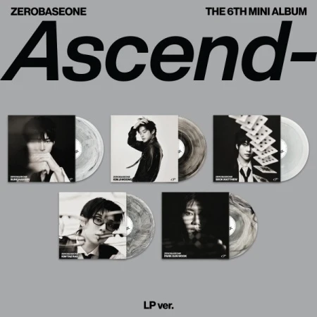 ZEROBASEONE - [ASCEND-] 6th Mini Album LP 5 Version SET