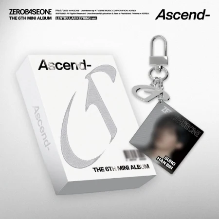 ZEROBASEONE - [ASCEND-] 6th Mini Album LENTICULAR KEYRING 5 Version SET