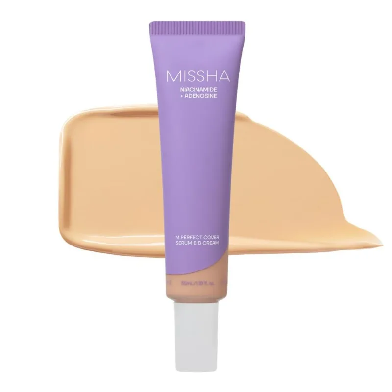 [Missha] M Perfect Cover Serum BB Cream SPF 50+ PA++++ ?#23 Natural Beige