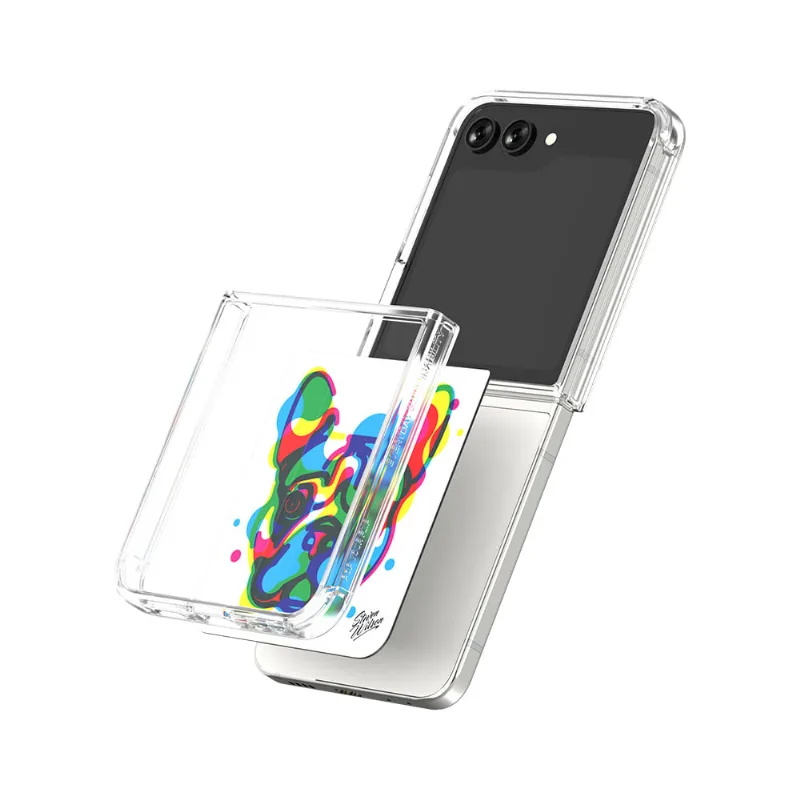 Cartão Flipsuit Steven Wilson Z Flip5 Branco