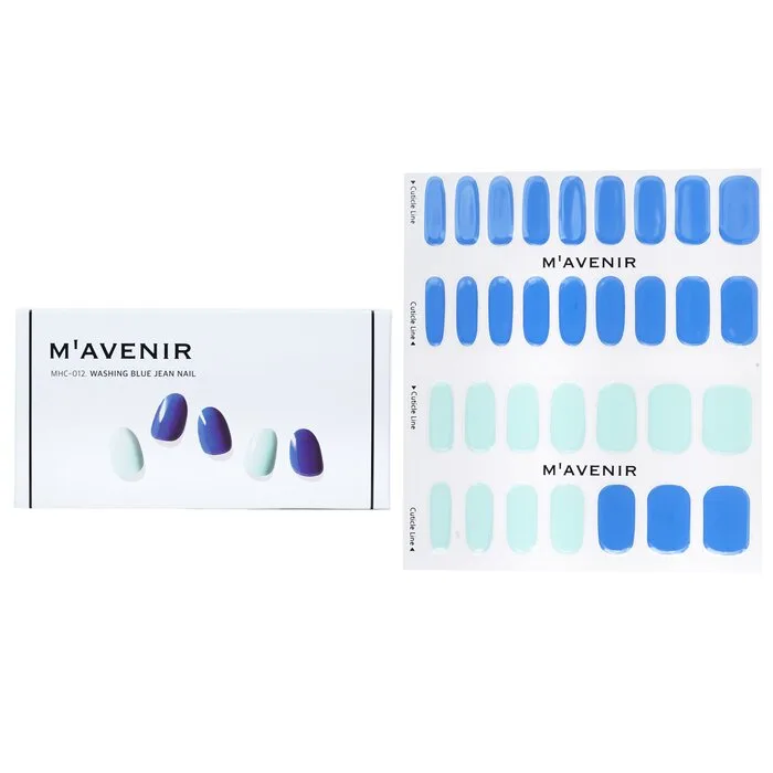 Adesivo De Unhas Mavenir Washing Blue Jean Nail (azul)