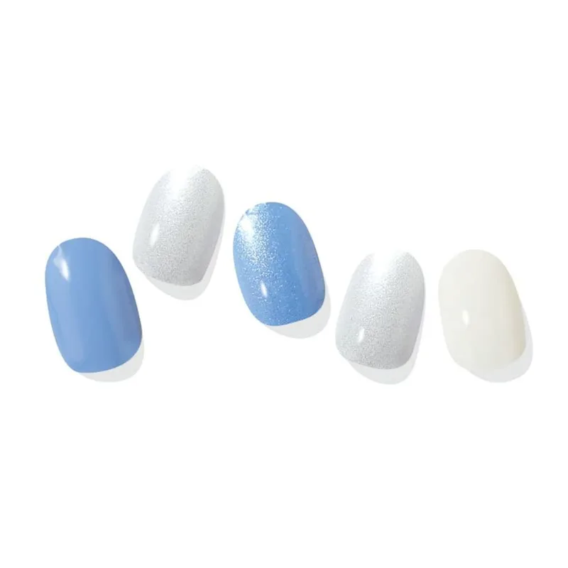 Adesivo De Unhas Mavenir Blue Aurora Babyblue Adesivos De Arte De Unhas