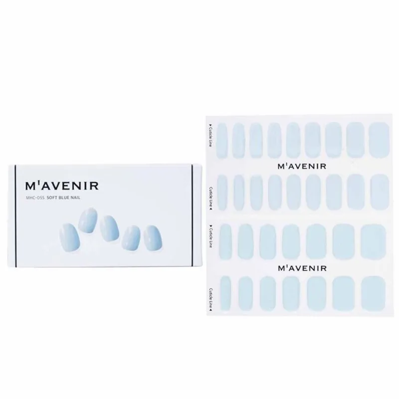 Adesivo De Unhas Mavenir Soft Blue Adesivo De Arte De Unhas Com Qualidade De Salão