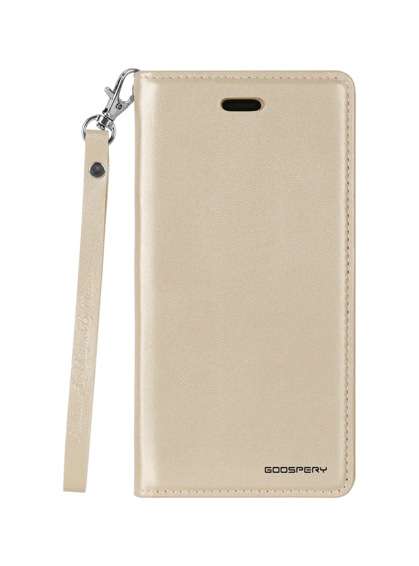 Goospery Bluemoon Flip Case for iPhone 13 mini - Gold Phonnic