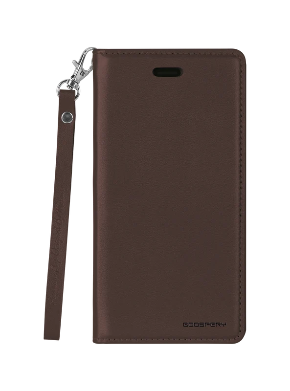 Goospery Bluemoon Flip Case for iPhone 13 mini - Brown Phonnic