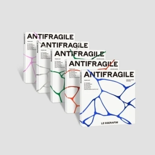 Le Sserafim - Antifragile - Random Cover - Compact Version - incl. 16pg Booklet, Unit Photo Card, Individual Photo Card + Postcard New / CD / Antifragile - Random Cover - Compact Version - incl. 16pg Booklet, Unit Photo Card, Individual Photo Card + Postcard Source Music