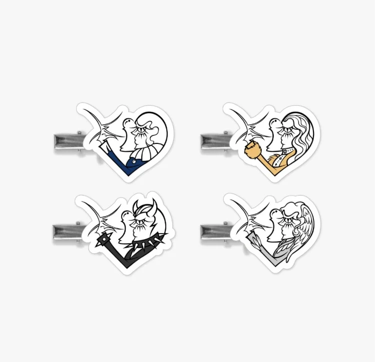 XLOV - [Serving-X] ASIA TOUR IN SEOUL OFFICIAL MD ACRYLIC HAIR CLIP Angel