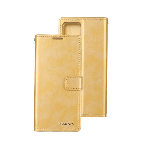 Goospery Bluemoon Diary for iPhone 15 Pro - Gold Phonnic