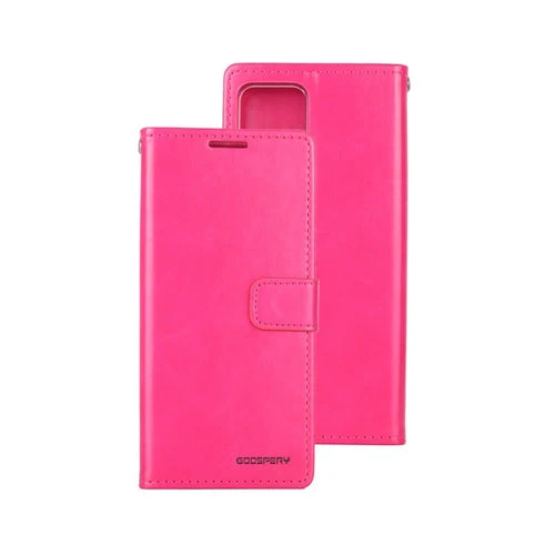 Goospery Bluemoon Diary for iPhone 15 Pro Max - Hot Pink Phonnic