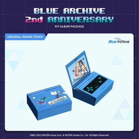 BLUE ARCHIVE - [2ND ANNIVERSARY OST] KIHNO KiT Album Package