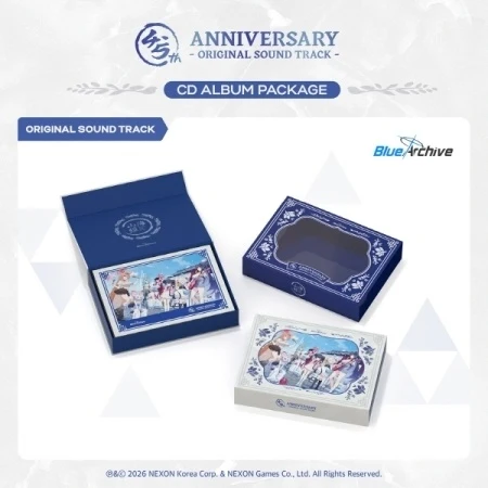 [BLUE ARCHIVE] 4.5th Anniversary OST CD Album Package