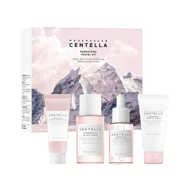 Madagascar Centella Travel Poremizing Skin1004 - Kit de Viagem