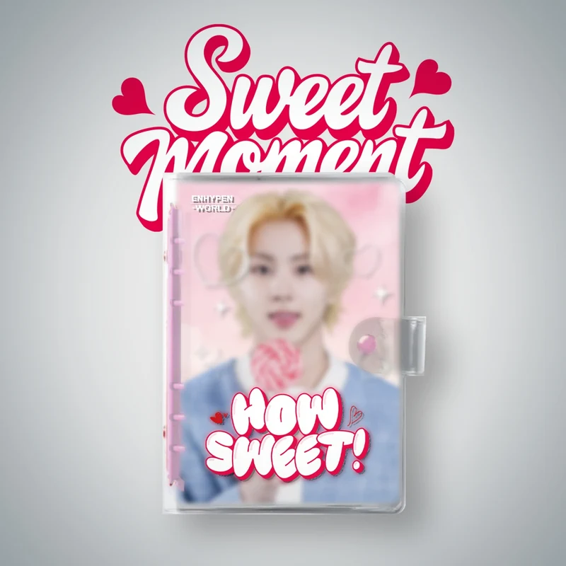 ENHYPEN - [ENHYPEN WORLD : SWEET MOMENT] OFFICIAL MD VAMPIR TICKET BINDER JUNGWON