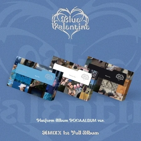 NMIXX - [BLUE VALENTINE] PLATFORM ALBUM POCAALBUM 3 Version SET NONE