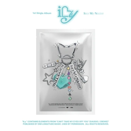 SAY MY NAME - [ILY] 1st Single Album KEY RING Version NONE