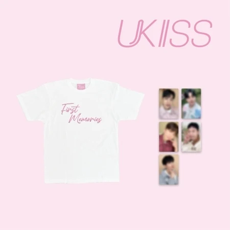 UKISS - [First Memories] 2024 FAN CONCERT OFFICIAL MD T-SHIRTS + PHOTO CARD 5EA KOREA Edition