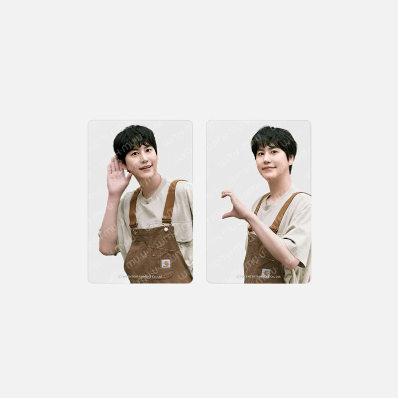 SUPER JUNIOR - [2024 SEASON'S GREETINGS OFFICIAL MD] Clear Photocards LEETEUK