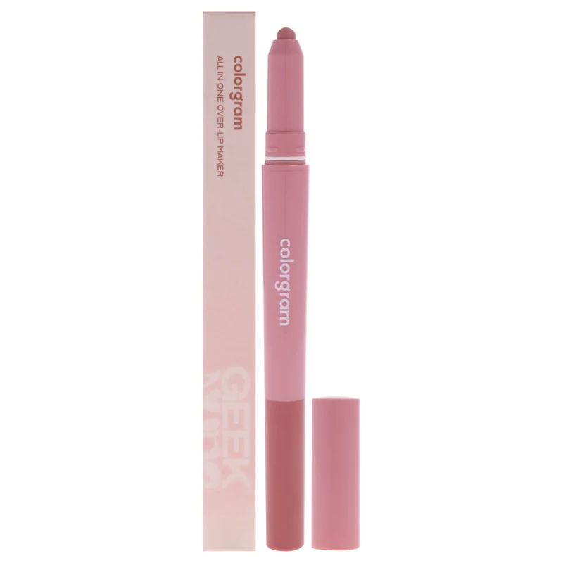 Colorgram All In One Over-Lip Maker - 06 Rose Beige by Colorgram for Women - 0.024 oz Lip Pencil 0.024 oz