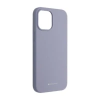 Goospery Silicon for iPhone 16 Pro Max - Lavender Grey Phonnic